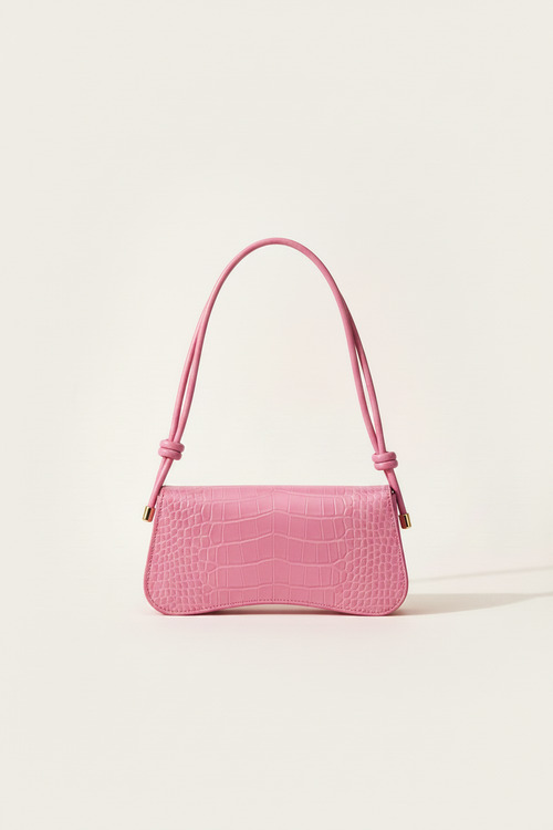 Aira Bag 45° Three-Quarter View - Pink